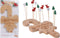 Excellent Houseware - Kerst serveerplateau - Kerstdecoratie - Tapasplank - Tapasprikkers