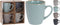 Excellent Houseware Koffiekopjes - 4 stuks - multi-kleur - 200 ml