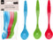 Excellent Houseware Lepelset 14 cm 12 Stuks Blauw/Groen/Rood