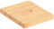 Excellent Houseware - Onderzetters voor glazen - 6st - bamboo - 9x9 cm