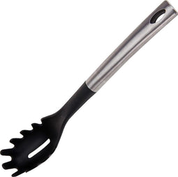 Excellent Houseware Spaghettilepel 33 Cm Rvs/Zwart/Nylon