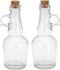 Excellent Houseware Tafeldekken olie/azijn flessen set - 2 st - 250 ml