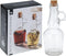 Excellent Houseware Tafeldekken olie/azijn flessen set - 2 st - 250 ml