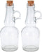 Excellent Houseware Tafeldekken olie/azijn flessen set - 2 st - 250 ml