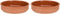 Excellent Houseware - Tapas schaaltjes 2x stuks terracotta 16 x 4 cm en 450 ml