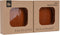 Excellent Houseware - Tapas schaaltjes 2x stuks terracotta 16 x 4 cm en 450 ml