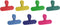 Excellent Houseware vershoudklemmen/vershoudclips - 7x - multicolor - kunststof