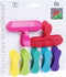 Excellent Houseware vershoudklemmen/vershoudclips - 7x - multicolor - kunststof