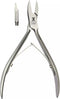 Excellent-Solingen Hoeknageltang 13 cm Model Stabiel - Roestvrij Staal - Voor Moeilijk Bereikbare Nagels