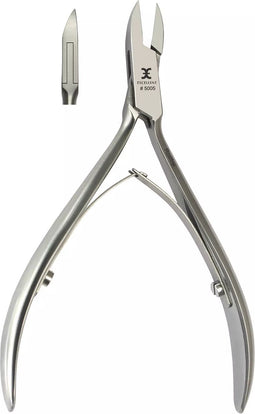 Excellent-Solingen Hoeknageltang 13 cm Slank Model - Hoogwaardige Roestvrijstalen Tang voor Ingegroeide Nagels