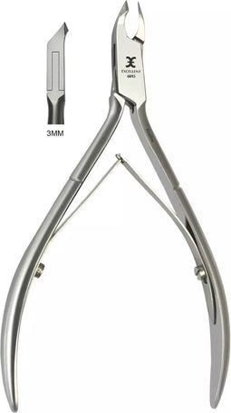 Excellent-Solingen Nagelriemtang 10 cm - 3 mm Snijkant - Compact Ontwerp voor Nagelriemverwijdering