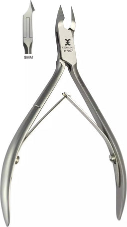 Excellent-Solingen Nagelriemtang 11 cm met Gebogen Slanke Snijkant van 9 mm – Voor Nauwkeurige Nagelriemverzorging