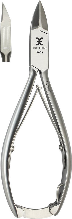 Excellent-Solingen Nageltang 13,0 cm - Voor Manicure en Pedicure, Dubbele Kruisveer, Steriliseerbaar