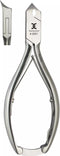 Excellent-Solingen Nageltang / Kopknipper 14 cm met Spitse Kop en Dubbele Kruisveer - Roestvrijstaal