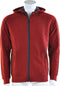 Reebok AB Full Zip Hoody - Sporttrui - Heren - Maat XXL - Bordeaux