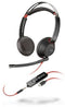 Poly Blackwire 5220 - Stereo USB-C Headset - Noise Cancelling - Zwart