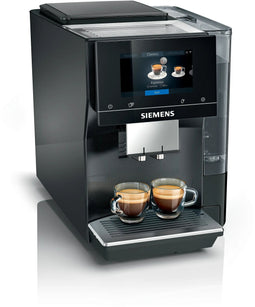 Siemens EQ.700 - Volautomatische espressomachine - Home Connect - Midnite silver metallic