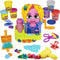 Play-Doh Haarsalon - Speelset met 6 potjes boetseerklei - Inclusief haardroger en accessoires (6 stuks)