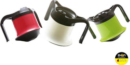Tuimelbeker - met 2 handvatten en deksel - 250 ml - Rood