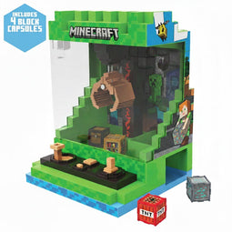 A Ambassador® Minecraft Grijpmachine - Arcade - Klauwkraan - 6 blokken met prijzen