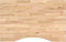 vidaXL - Bureaublad - rechthoekig - 80x50x2,5 - cm - onbehandeld - eikenhout