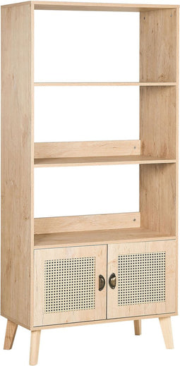 PARTON - Boekenkast - Lichte houtkleur - MDF