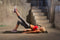 Exercise & Yoga Mat met draagband Iron Gym