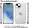 imoshion Hoesje Geschikt voor iPhone 14 Hoesje Siliconen - imoshion Design hoesje - Transparant / Dandelion