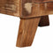 vidaXL - Nachtkastje - 37x32x50 - cm - massief - gerecycled - hout