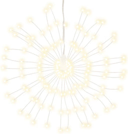 vidaXL - Kerstverlichting - vuurwerk - 140 - warmwitte - LED's - 17 - cm