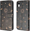 iMoshion Hoesje Geschikt voor iPhone Xr Hoesje Met Pasjeshouder - iMoshion Design Bookcase smartphone - Zwart / Sky Black