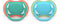 Philips Avent Ultra Air - Fopspeen - Ademend en lichtgewicht - Groen en blauw (2 stuks)
