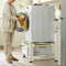 Nedis WAST130WT - Wasmachine Verhoger - Uitschuifbare Lade - Wit