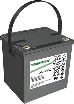 Exide Marathon XL12V50 batterij PB lood onderhoudsvrij 12 volt, 50Ah