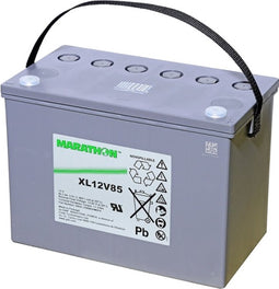 Exide Marathon XL12V85 loodbatterij met M6-schroefaansluiting 12V, 85700mAh