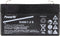 Exide Powerfit S306 / 1.2S loodbatterij met Faston 4,8 mm 6V, 1200mAh
