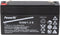 Exide Powerfit S306 / 1.2S loodbatterij met Faston 4,8 mm 6V, 1200mAh