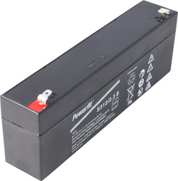 Exide Powerfit S312 / 2.3S loodbatterij 12 volt met 2100mAh
