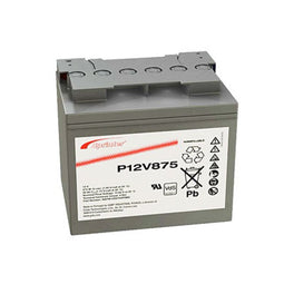 Exide Sprinter P12V875 lead battery with M6 screw connection 12V, 41000mAh