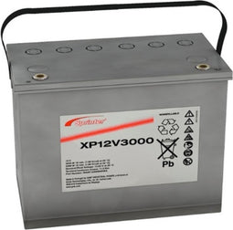 Exide Sprinter XP12V3000 loodbatterij met M6-schroefaansluiting 12V, 92800mAh