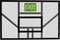 EXIT Galaxy basketbalbord - groen/zwart