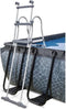 EXIT Stone zwembad 540x250x100cm met filterpomp - grijs