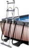 EXIT Wood zwembad 400x200x100cm met zandfilterpomp - bruin