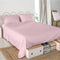 Bovenblad HappyFriday Basic Licht Roze 180 x 270 cm
