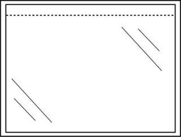 CleverPack - Paklijstenvelop cleverpack zk onbedrukt 165x112mm