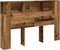vidaXL - Hoofdbordkast - 160x18,5x103,5 - cm - bewerkt - hout - oud - houtkleurig