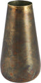 Vaas Siena small - ø18x34 - Messing antiek goud - Metaal