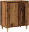 vidaXL - Dressoir - 60x35x70 - cm - bewerkt - hout - oud - houtkleurig