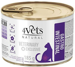 Kattenvoer 4VETS Natural Gastro Intestinal Pauw 185 g