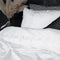 Melli Mello Little white groin Duvet cover White - 200x200/220 CM (+70X60CM pillowcase 2pcs.)